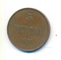 5 пенни 1914 года  Для Финляндии