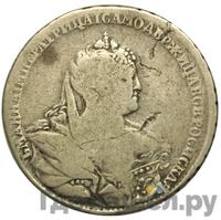 Полтина 1737 года