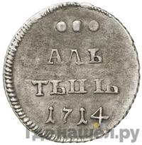 Алтынник 1714 года