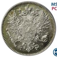 50 пенни 1914 года S Для Финляндии