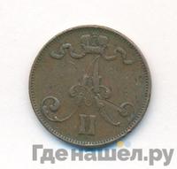 5 пенни 1873 года  Для Финляндии
