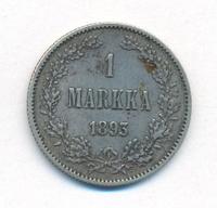 1 марка 1893 года L Для Финляндии