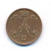 1 пенни 1883 года  Для Финляндии