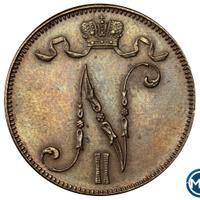5 пенни 1901 года  Для Финляндии