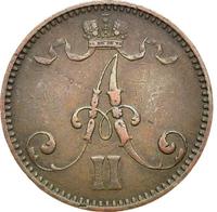 5 пенни 1866 года  Для Финляндии