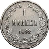 1 марка 1892 года L Для Финляндии
