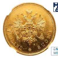 20 марок 1879 года S Для Финляндии