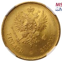 20 марок 1878 года S Для Финляндии