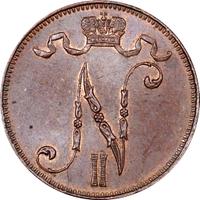 5 пенни 1913 года  Для Финляндии