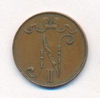 5 пенни 1907 года  Для Финляндии