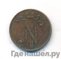 5 пенни 1896 года  Для Финляндии