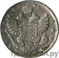 Полтина 1740 года