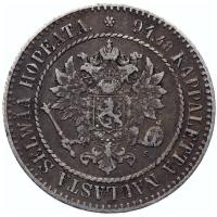 1 марка 1864 года S Для Финляндии