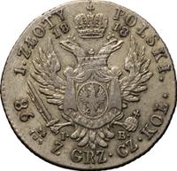 1 злотый 1818 года