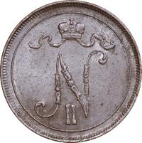 10 пенни 1914 года  Для Финляндии