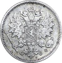 25 пенни 1897 года L Для Финляндии