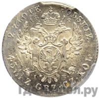 2 злотых 1816 года IВ Для Польши