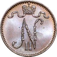 1 пенни 1911 года  Для Финляндии
