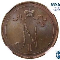 10 пенни 1897 года  Для Финляндии