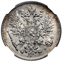 50 пенни 1916 года S Для Финляндии