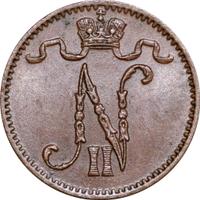 1 пенни 1908 года  Для Финляндии