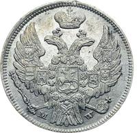 15 копеек - 1 злотый 1838 года