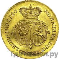 Дукат 1780 года  Петр Брион