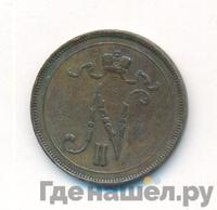 10 пенни 1900 года  Для Финляндии