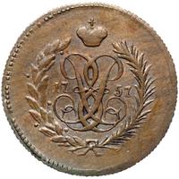 Полушка 1757 года