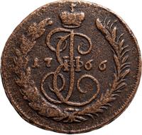 1 копейка 1766 года