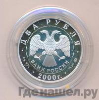 2 рубля 2000 года ММД
