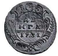 Денга 1731 года