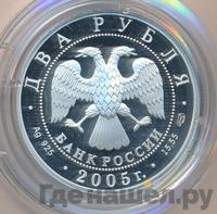 2 рубля 2005 года СПМД