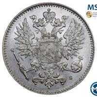 50 пенни 1914 года S Для Финляндии