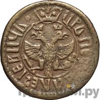 Полушка 1706 года