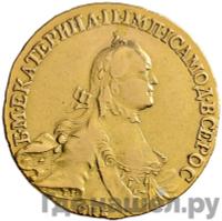 10 рублей 1764 года СПБ