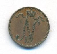 1 пенни 1899 года  Для Финляндии