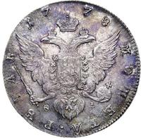 1 рубль 1778 года СПБ ФЛ