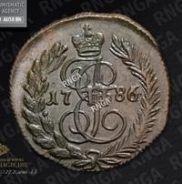 Полушка 1786 года