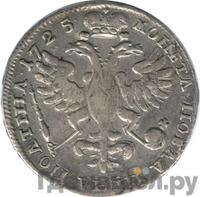 Полтина 1725 года
