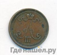 10 пенни 1889 года  Для Финляндии