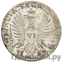 6 грошей 1759 года