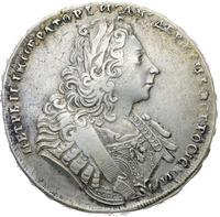 1 рубль 1729 года