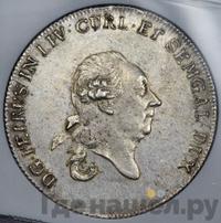 Талер 1780 года  Петр Брион