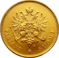 20 марок 1910 года L Для Финляндии