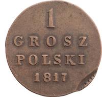 1 грош 1817 года
