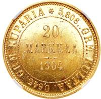 20 марок 1904 года L Для Финляндии