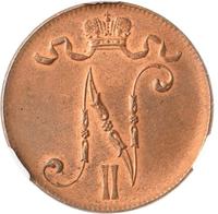 5 пенни 1916 года  Для Финляндии