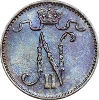 1 пенни 1909 года  Для Финляндии