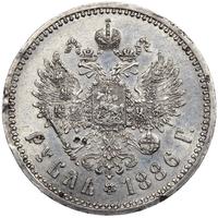 1 рубль 1886 года